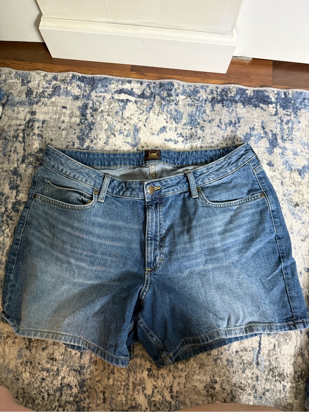 Lee classic Blue Denim Shorts